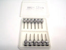Lot of (12) Unbranded 16 Gauge x 13mm Metal Fluid Dispensing Needles - Maverick Industrial Sales
