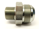 Stainless Steel Male Pipe Connector JIC 1-7/8" Thread x 1" NPT - Maverick Industrial Sales