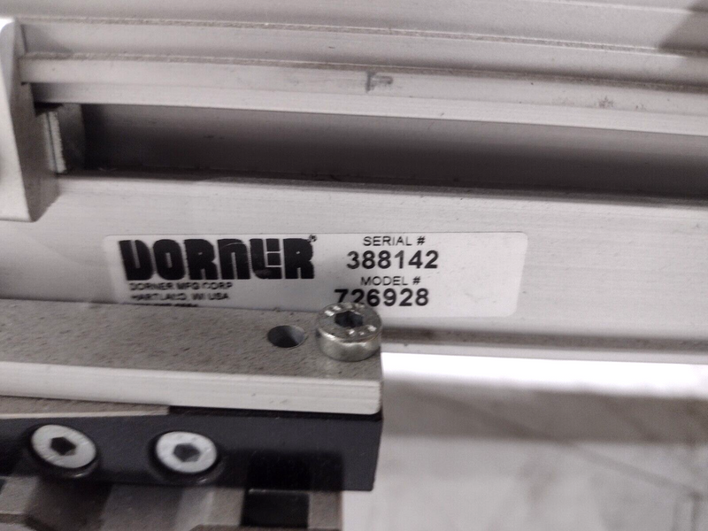 Dorner 726928 2200 Series Double Flat Belt Conveyor 12.25" W X 96"L 120V - Maverick Industrial Sales