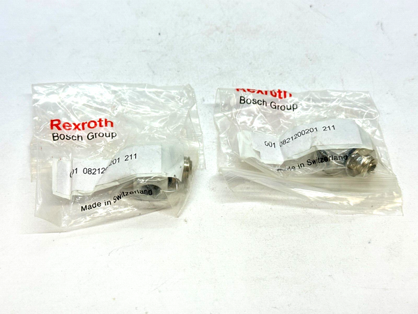 Bosch Rexroth 001 0821200201 211 Flow Control Valve LOT OF 2 - Maverick Industrial Sales