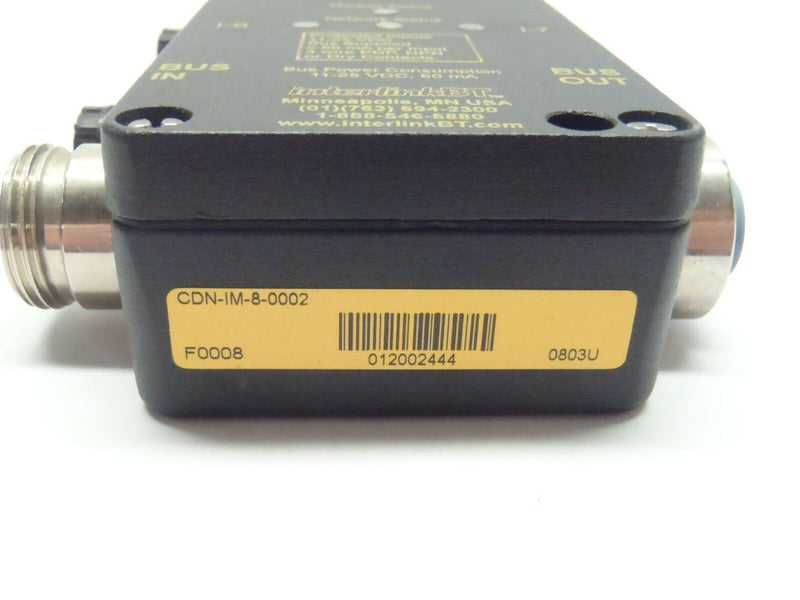 Turck CDN-IM-8-0002 Bus Stop DeviceNet 8 Discrete Inputs - Maverick Industrial Sales