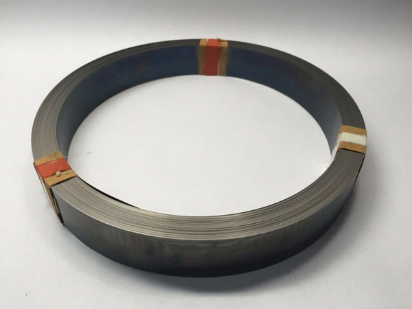 ABB Heavy Duty Stainless Steel Banding Strapping 60mm x .3mm 40lbs 130m 425 ft - Maverick Industrial Sales