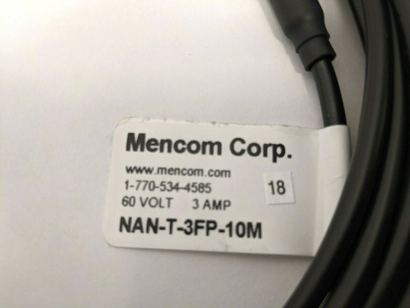 Mencom NAN-T-3FP-10M Single-Ended Pico Sensor Cordset - Maverick Industrial Sales