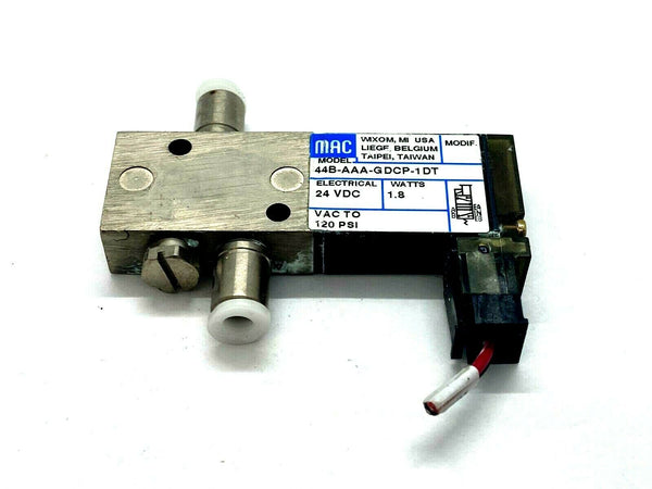 Mac Valves 44B-AAA-GDCP-1DT Solenoid Valve 24V 1.8W - Maverick Industrial Sales