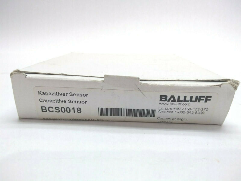 Balluff BCS M12T4D-XXS40C-EP02-GZ01-002 Capacitive Sensor Head BCS0018 2M PUR - Maverick Industrial Sales