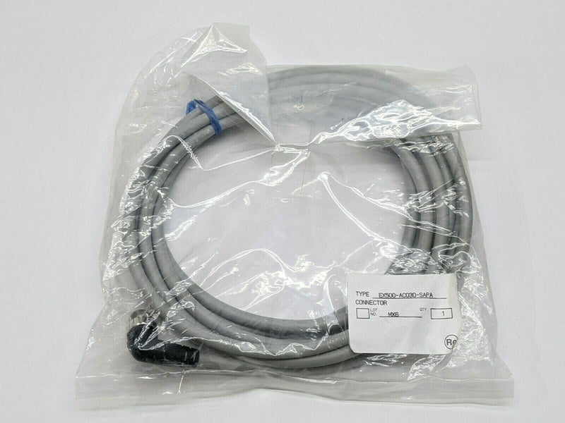 SMC EX500-AC030-SAPA Connector Cable Right Angle 8 Pin M/F - Maverick Industrial Sales