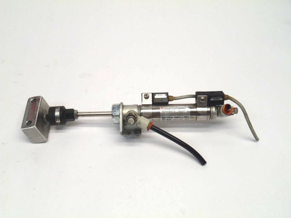 SMC NCDMB075-0200C Air Cylinder w/ NJ04 Floating Joint & 2) D-B53 Reed Switch - Maverick Industrial Sales