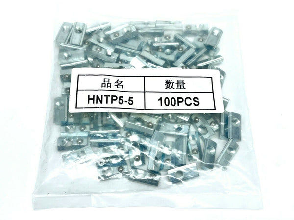 Misumi HNTP5-5 Post-Assembly Insertion Spring Nuts LOT OF 100 - Maverick Industrial Sales