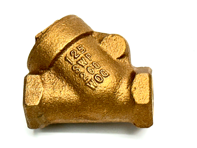 NIBCO T-413-B 3/8" Y-Pattern Swing Check Valve Bronze NL73005 - Maverick Industrial Sales