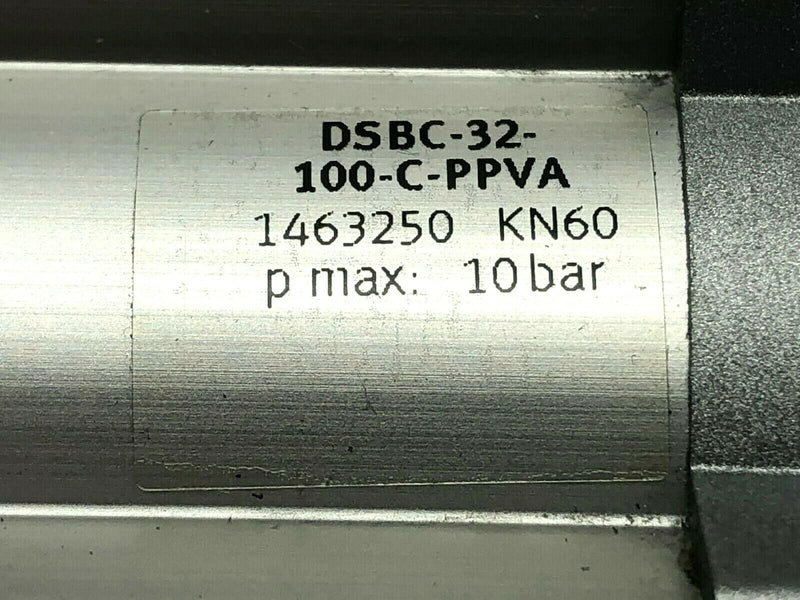 Festo DSBC-32-100-C-PPVA Pnuematic Cylinder 10 Bar - Maverick Industrial Sales