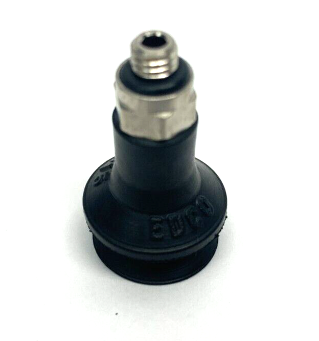 Edco XP-B15N-10M Nitrile Bellows Cup M5 Male Fitting LOT OF 43 - Maverick Industrial Sales