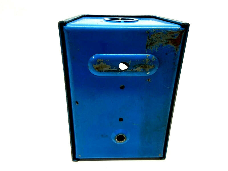 Allen Bradley 1 Pushbutton Opening Blue Enclosure 4-7/8 x 3-3/8 x 2-7/8" - Maverick Industrial Sales