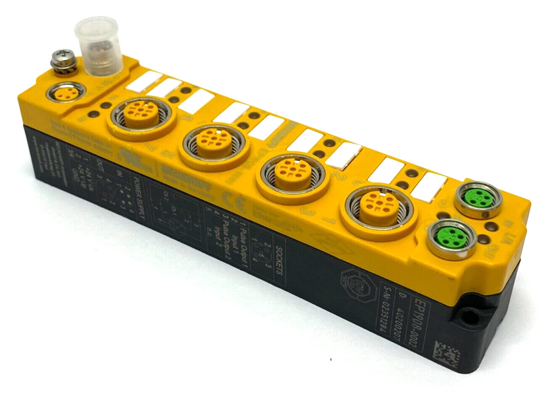 Beckhoff EP1908-0002 EtherCAT I/O Junction Block 8-Channel Digital Input 24VDC - Maverick Industrial Sales