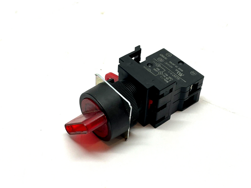 Omron A22NZ-2BM-TRA Illuminated Selector Switch w/ A22-TN Lamp Module - Maverick Industrial Sales