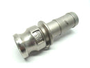 Worksmart WS-HF-CAM-155 1" Stainless Steel Cam & Groove Male Adapter Hose Shank - Maverick Industrial Sales