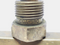 Unbranded CGA-580 Brass Cylinder Adapter w/ Valve DAMAGED - Maverick Industrial Sales