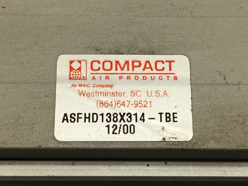 Compact Air Products ASFHD138X314-TBE Cylinder 1-3/8" Bore 3-1/4" Stroke - Maverick Industrial Sales