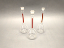 Kimble 28013-100 KIMAX 100mL Class A Volumetric Flask w/ Red Stripe LOT OF 3 - Maverick Industrial Sales