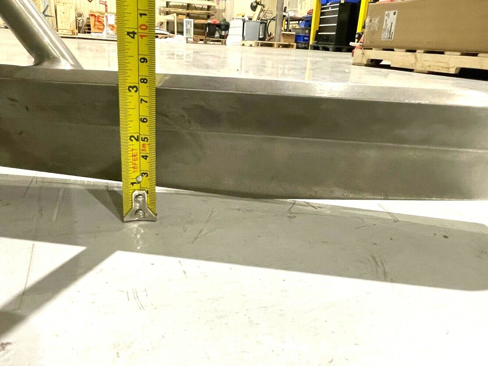 Stainless Steel APV Tank Agitator Mixing Blade, 29" Dia, 26" Shaft - Maverick Industrial Sales