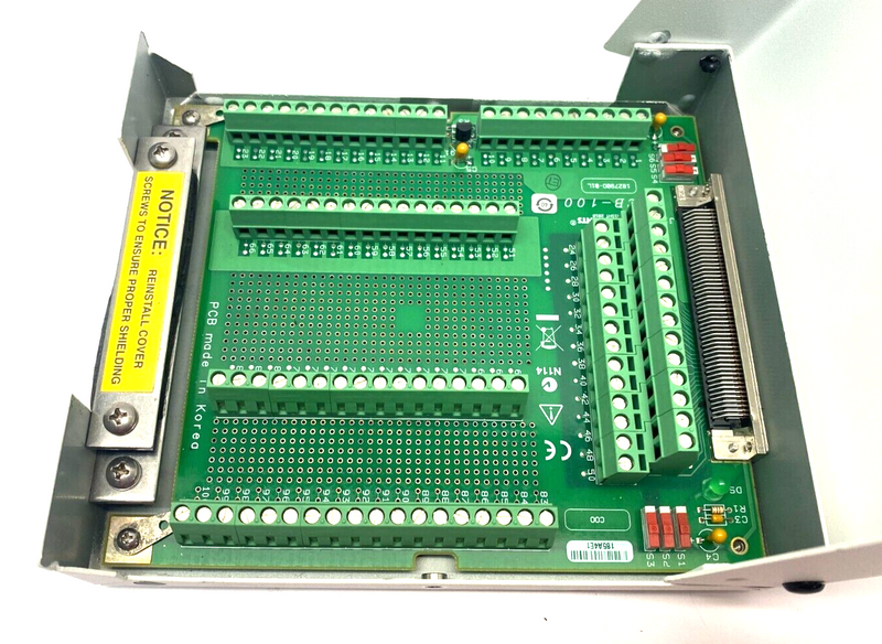 National Instruments 182788E-01L SCB-100 Shielded I/O Connector Block