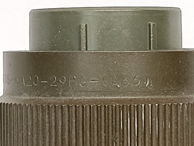 JAE 3057-12A-ZN M8 Connector Cordset 20S-4 Male 14-Pole to Female 16-Pole - Maverick Industrial Sales