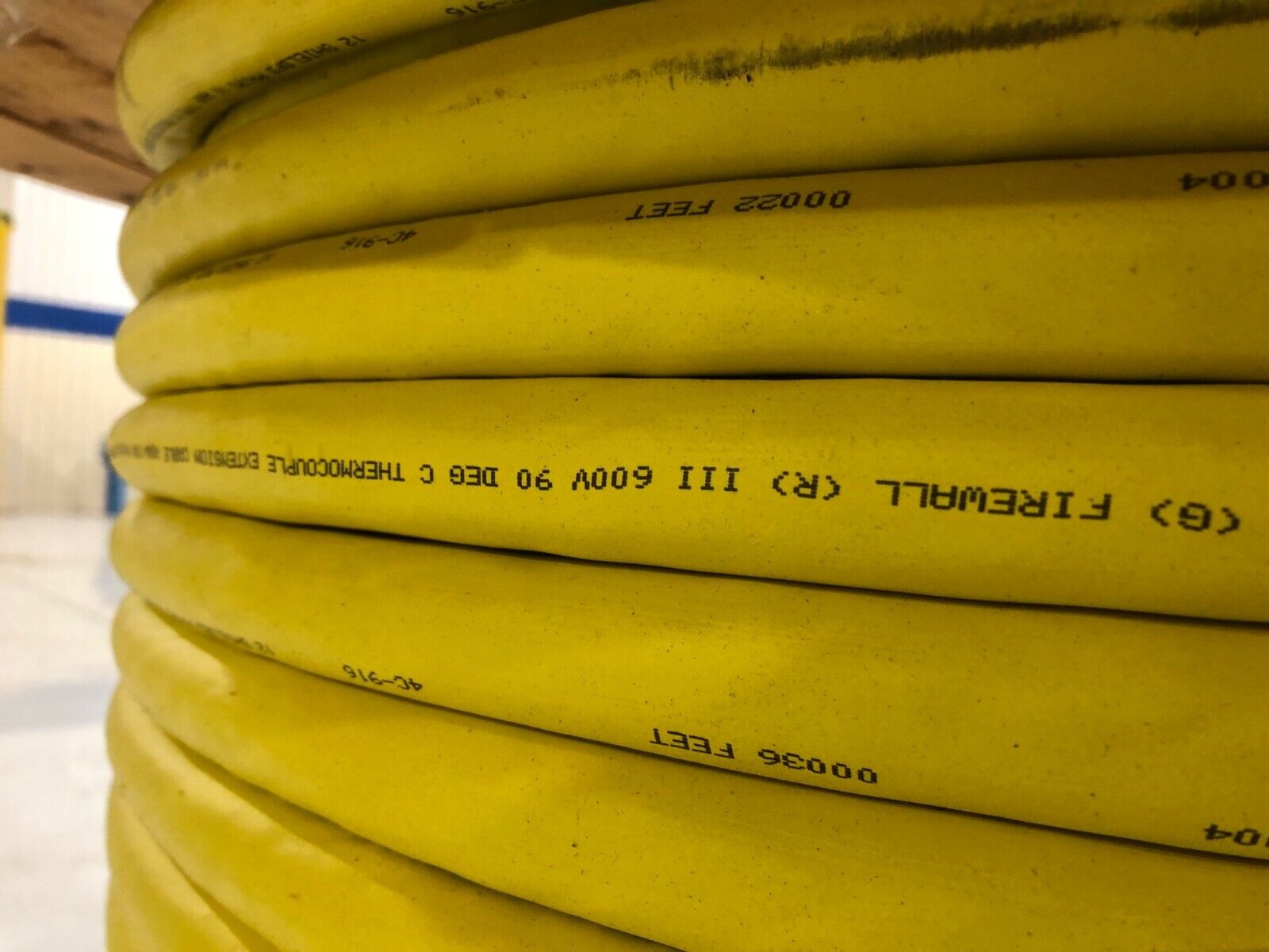 Firewall III RSS-3-021 Thermocouple Cable 16 AWG 12 Cond SPOOL OF 350' ft - Maverick Industrial Sales