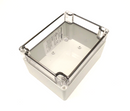 AttaBox BBCC161290W BantamBox 6"x5"x4" Small Clear Cover Polycarbonate Enclosure - Maverick Industrial Sales