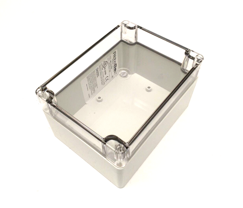 AttaBox BBCC161290W BantamBox 6"x5"x4" Small Clear Cover Polycarbonate Enclosure - Maverick Industrial Sales