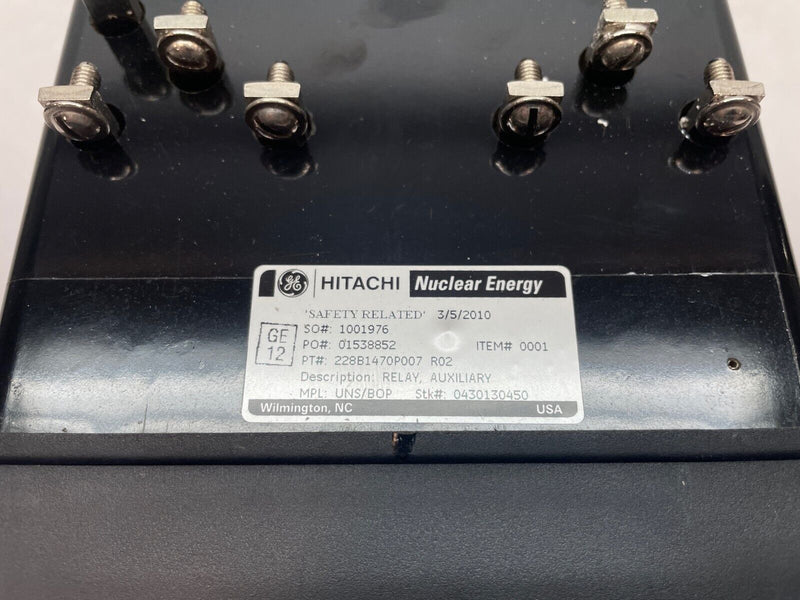 GE Hitachi Nuclear Energy 12HFA151A1H, HFA, 250V Relay, GEK-45484 - Maverick Industrial Sales