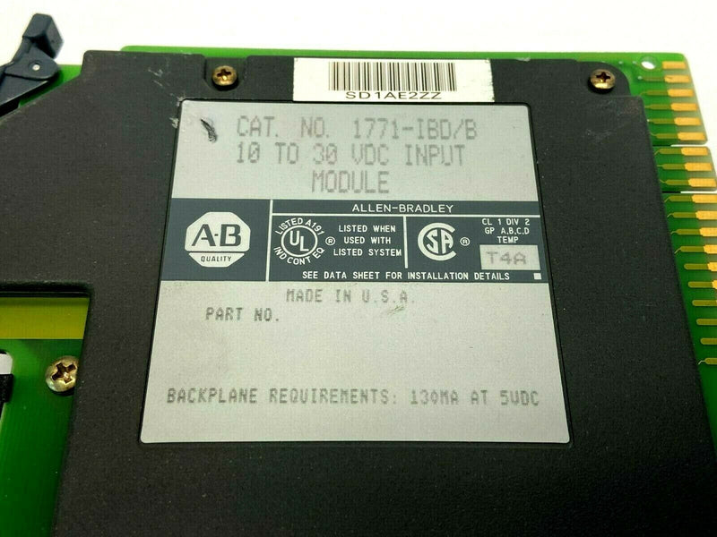 Allen Bradley 1771-IBD/B Ser B Input Module 10-30 VDC - Maverick Industrial Sales