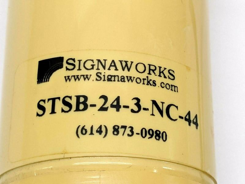 Signaworks STSB-24-3-NC-44 Standard Andon Tower Light Stack w/ Audible Alarm - Maverick Industrial Sales