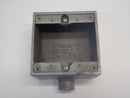 Killark 2FDC-2 Device Box 2 Gang Deep AL 3/4” Inch - Maverick Industrial Sales