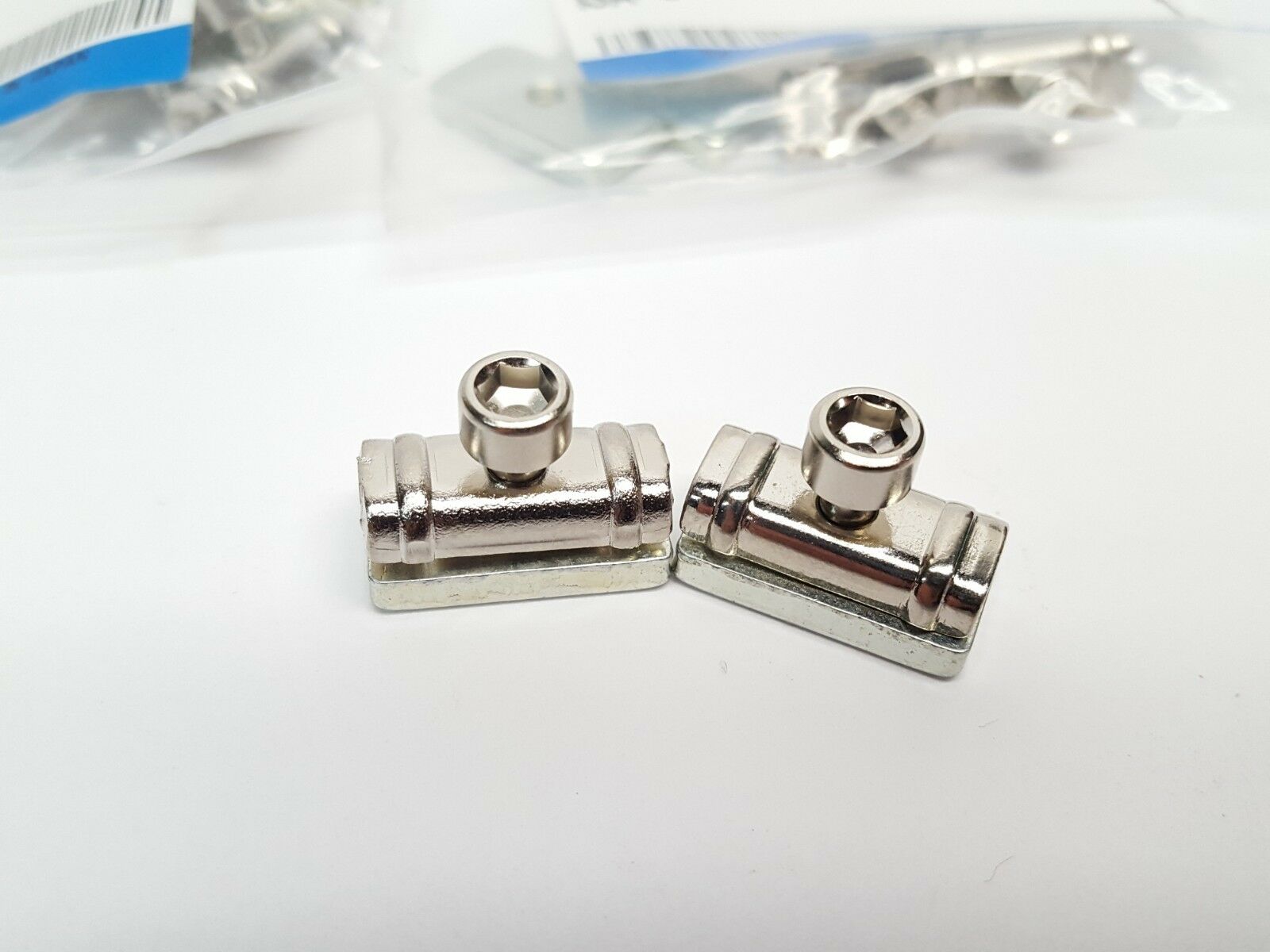 Lot of 8 Pair SMC ISA-3-A Station Fitting Clamp - Maverick Industrial Sales