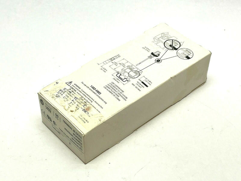 Allen Bradley 1492-HM3 Terminal Blocks PKG OF 50 - Maverick Industrial Sales