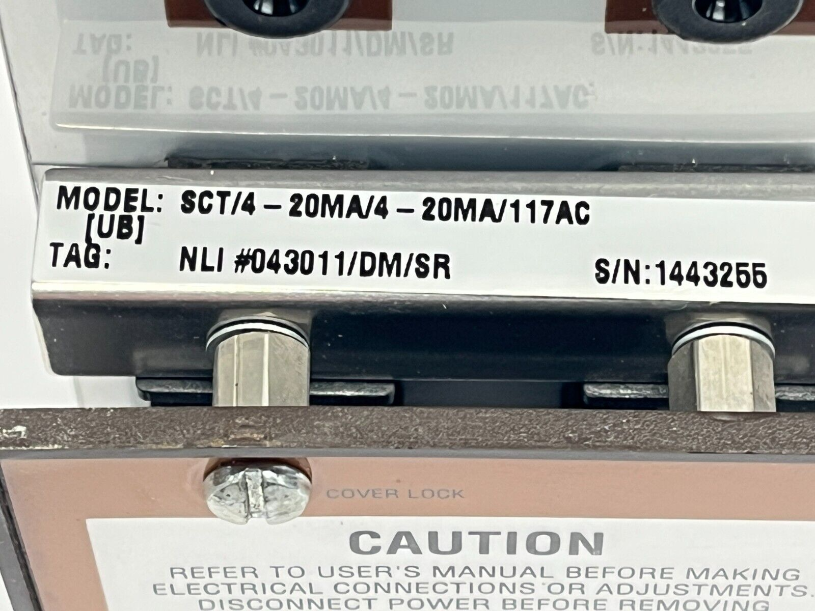 SCT/4-20mA/4-20mA/117AC UB | Moore Industries SCT Signal Converter - New – Open box - Maverick Industrial Sales