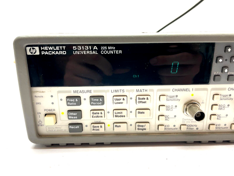 HP 53131A Universal Frequency Counter - Maverick Industrial Sales