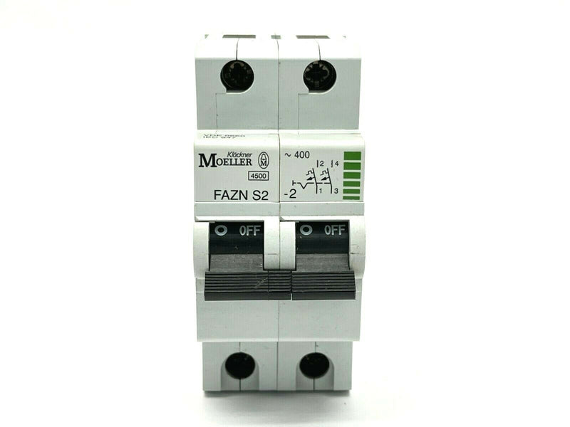 Klockner Moeller FAZN S2-2 Circuit Breaker - Maverick Industrial Sales