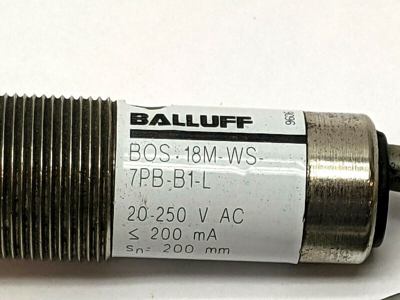 Balluff BOS 18M-WS-7PB-B1-L Photoelectric Sensor - Maverick Industrial Sales