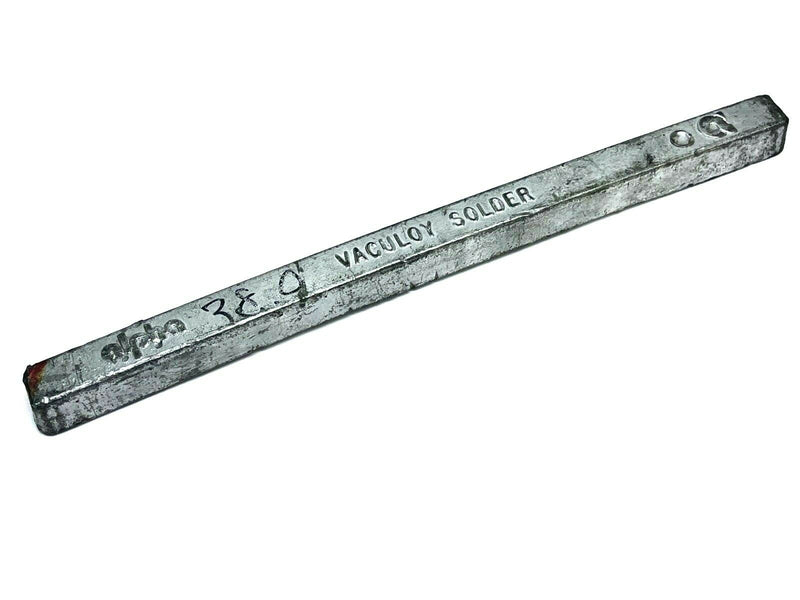 Alpha Sn60Pb40 Vaculoy Solder Bar 2.375lb - Maverick Industrial Sales