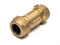 3/8" Pipe 1/2" Copper Tube Brass Compression Pipe Joining Coupling 3" Long - Maverick Industrial Sales