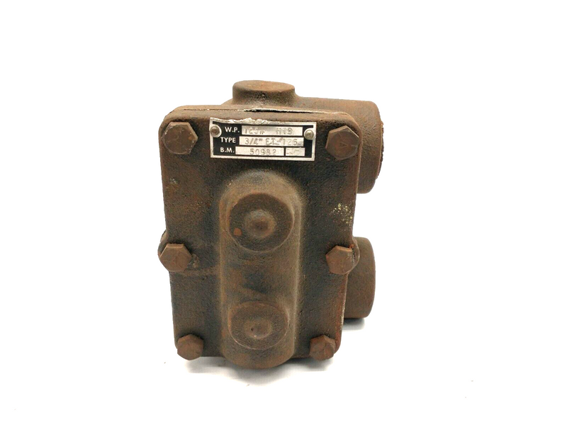 Spirax Sarco 50932 Float & Thermostatic Steam Trap 3/4" 250 CL-30 FT-125 - Maverick Industrial Sales