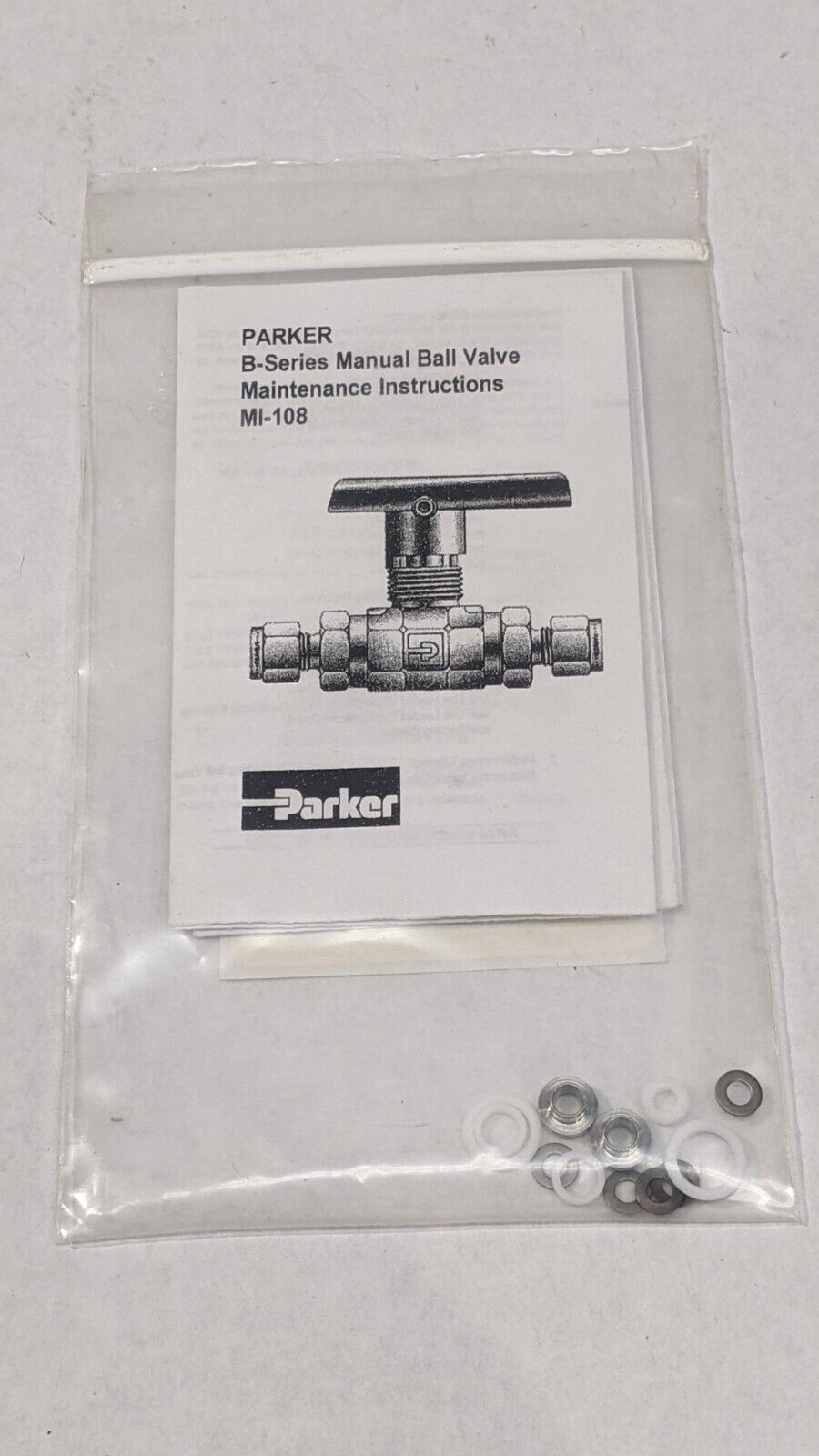 Parker KIT-B2XJ-LT-SS Ball Valve Stem Seal Kit - Maverick Industrial Sales