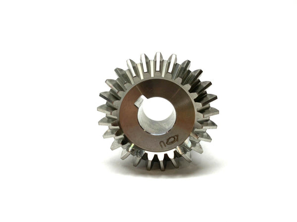 Misumi KGKS1.5-2525-12 Bevel Gear Spiral 20 Degree 25 Teeth 7.5mm W 12mm Shaft - Maverick Industrial Sales