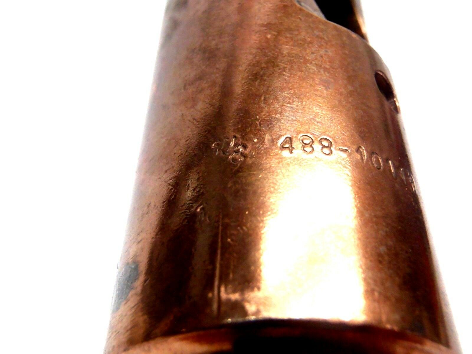 WG 488-10111 Brass Electrode 3/4" Threaded Holder 7-1/8" Length - Maverick Industrial Sales