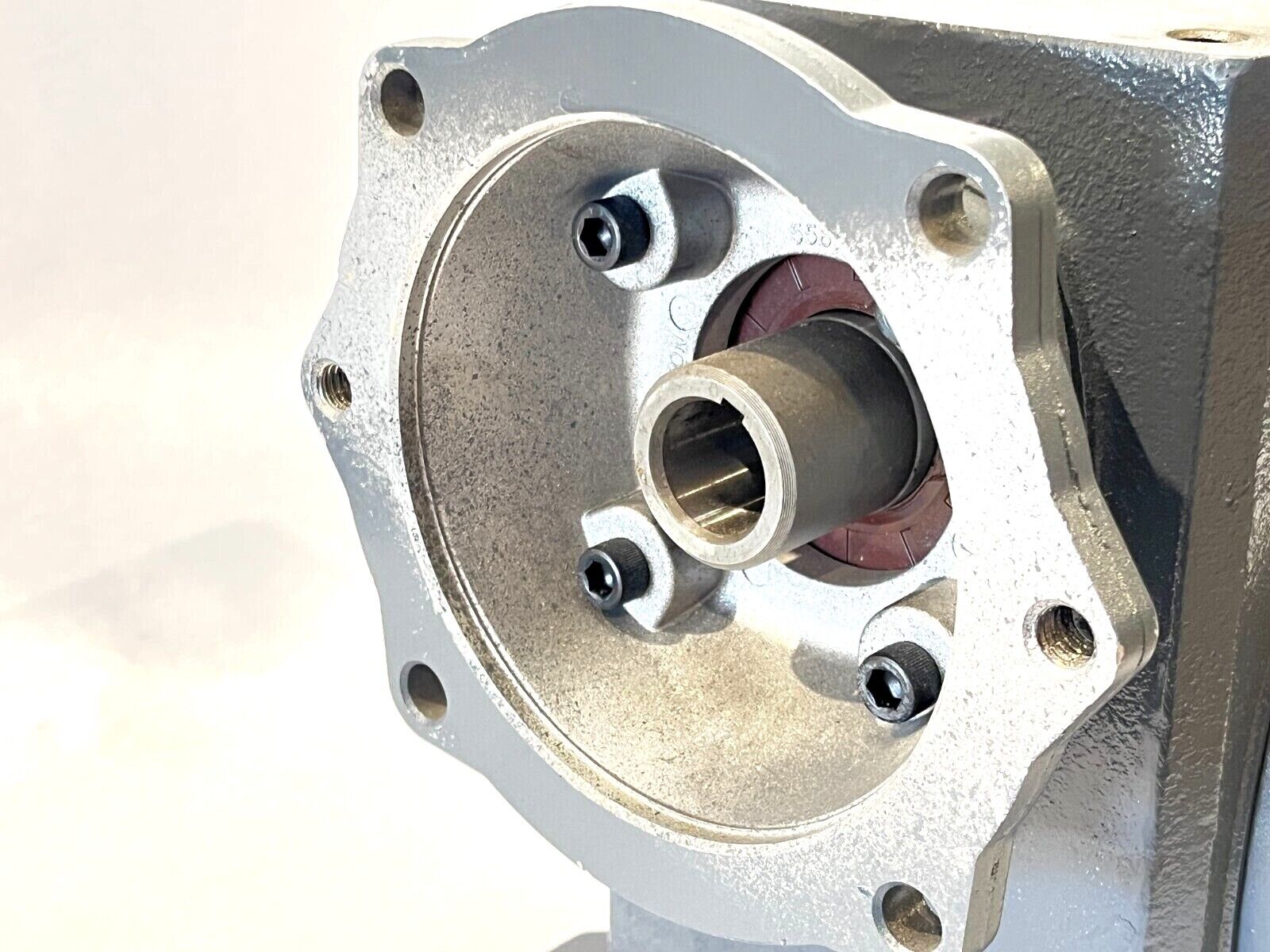 Boston Gear F730B-40K-B7-J1 Worm Gear Speed Reducer 40:1 Ratio 43.8RPM - Maverick Industrial Sales