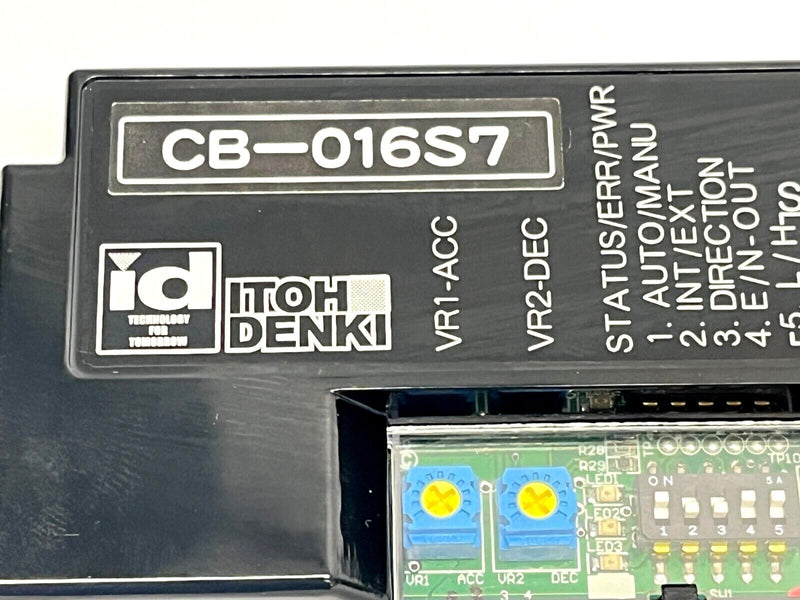 Itoh Denki CB-016S7 Motorized Conveyor Roller Speed Controller - Maverick Industrial Sales