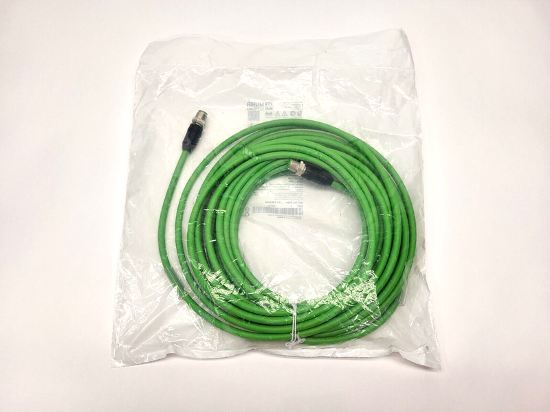 Murr Elektronik 7000-44511-7961000 Power Cordset M12 Male to Female Straight 10m - Maverick Industrial Sales