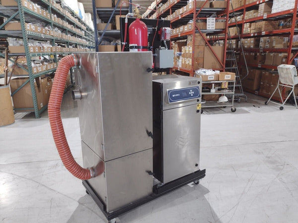 Purex 080503D 120V 2 Tier Fume Extraction Unit with FireTrace Suppression System - Maverick Industrial Sales