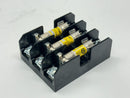 Cooper Bussmann BC6033P  Fuse Block w/ 3x LP-CC-21/4 Low-Peak Fuses - Maverick Industrial Sales