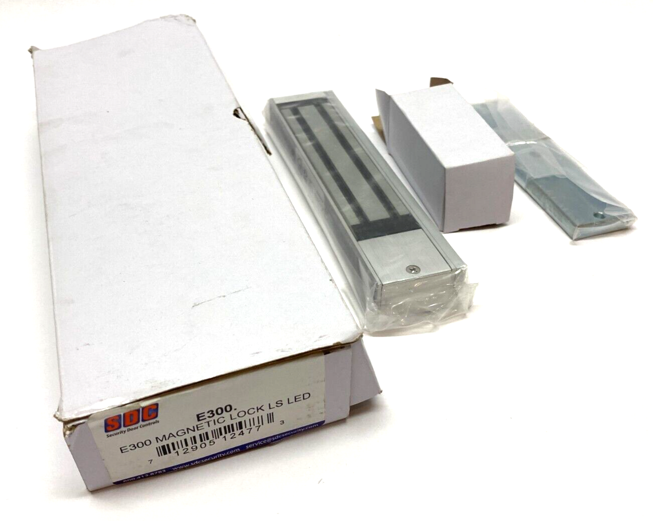 Security Door Controls E300 Excel Micro Magnetic Cabinet Lock 300lb Hold Force - Maverick Industrial Sales